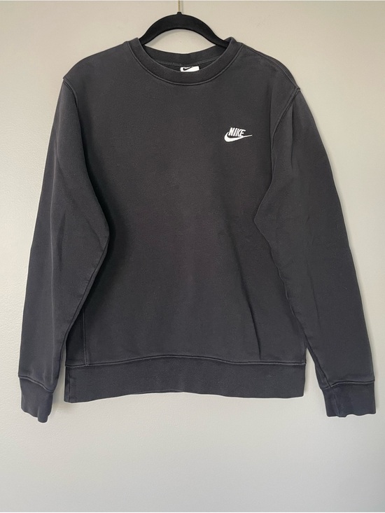 Nike Tops - Nike Black Sportswear Club Fleece Unisex Sweatshirt